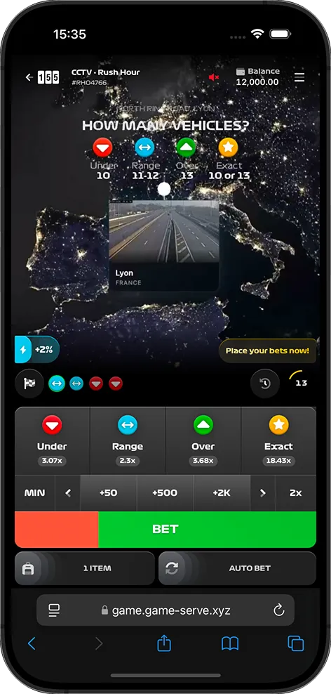 Rush Hour on mobile